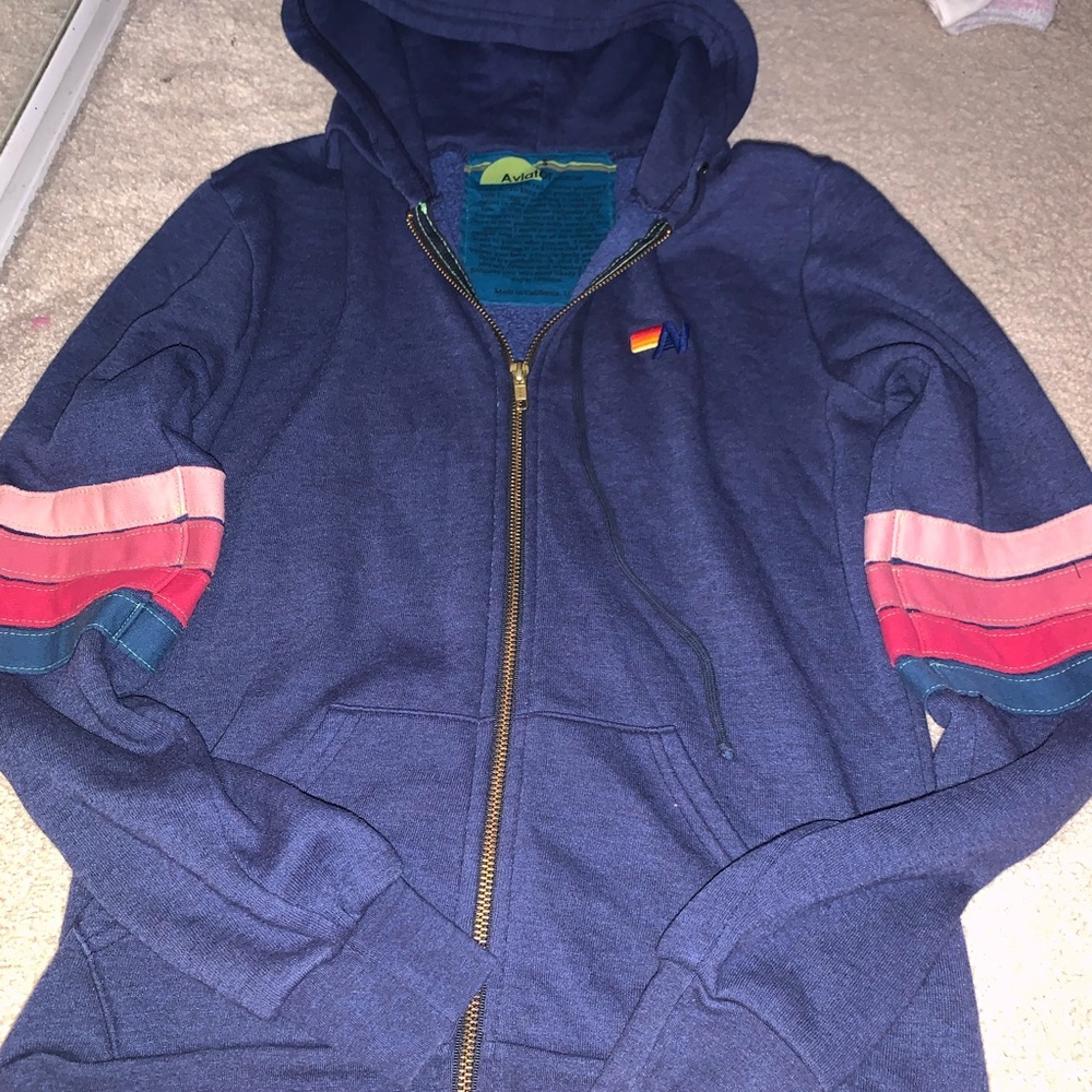 Aviator Nation x Soul Cycle Hoodie Zip up